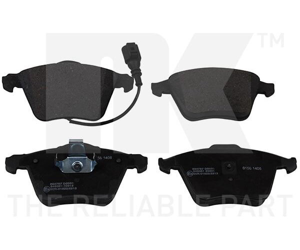 NK Bremsbelagsatz Scheibenbremse 224787