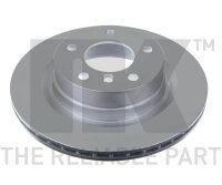 2x NK Bremsscheibe Hinterachse Ø 300mm für BMW 201558