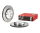 1x BREMBO Bremsscheibe PRIME LINE - Composite Hinterachse rechts 370mm für BMW