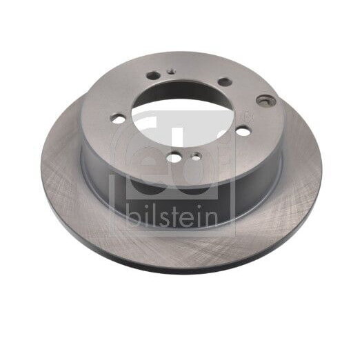 2x FEBI Bremsscheibe Hinterachse Ø 262mm für Mitsubishi