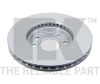 2x NK Bremsscheibe Vorderachse 256mm