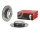 2x BREMBO Bremsscheibe PRIME LINE - UV Coated Hinterachse 290mm