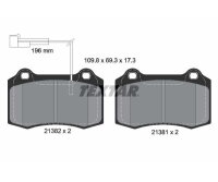 TEXTAR Bremsbelagsatz für Lancia Delta I 1 831 1.6 2.0 16V Bremsklötze vorne