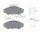 TEXTAR Bremsbelagsatz für Citroen Jumper Fiat Ducato Peugeot Boxer Bremse vorne