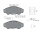 TEXTAR Bremsbelagsatz für Citroen Jumper Fiat Ducato Peugeot Boxer Bremse vorne