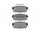 Bremsbelagsatz Hinten Chevrolet Nissan Suzuki TEXTAR Bremse 2404001