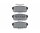 Bremsbelagsatz Hinten Chevrolet Nissan Suzuki TEXTAR Bremse 2404001