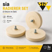 Folienradierer Set Radiergummi für Akkuschrauber SIA...