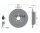 2x TEXTAR Bremsscheibe PRO Ø330mm HINTERACHSE für MERCEDES M W164 R W251 V251