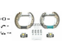 Bremsbackensatz Trommelbremse Chevrolet Daewoo TEXTAR...