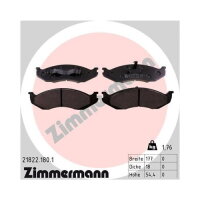 ZIMMERMANN Bremsbelagsatz für JEEP Wrangler I II Cherokee Grand Cherokee vorne
