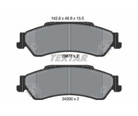 TEXTAR Bremsbelagsatz Bremsbeläge Q+ Hinterachse...