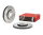 1x BREMBO Bremsscheibe Vorderachse Ø 330mm für Mercedes Benz 09.A828.21