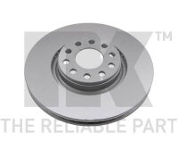 2x Bremsscheibe Vorderachse für Audi A6 C5 VW Passat...