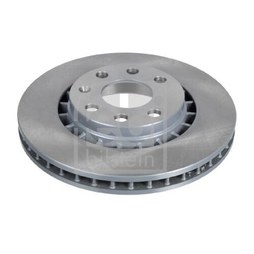 2x FEBI Bremsscheibe Vorderachse Ø 257mm für DAEWO OPEL