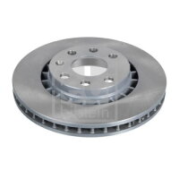 2x FEBI Bremsscheibe Vorderachse Ø 257mm für DAEWO OPEL