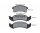 TEXTAR Bremsbelagsatz Scheibenbremse für Buick Cadillac Chevrolet Oldsmobile