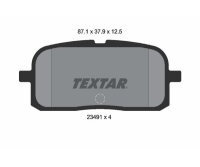 TEXTAR Bremsbelagsatz Scheibenbremse 2349101