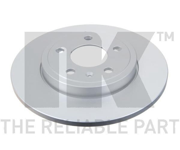 2x OEM rear brake rotors, 288 mm diameter, for Audi and Seat, part number 3147111