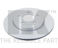 2x OEM rear brake rotors, 288 mm diameter, for Audi and Seat, part number 3147111