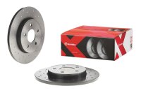 2x BREMBO Bremsscheibe XTRA LINE - Xtra Hinterachse 280mm