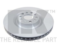 1x NK Bremsscheibe Vorderachse 314786 Ø 345mm...