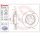 2x BREMBO Rear Brake Discs, 300 mm Diameter, for Mercedes-Benz 09.A742.11