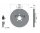 2x TEXTAR brake disc front axle Ø 288 mm for Audi, Seat, Skoda, VW 92106603