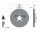 2x TEXTAR brake disc front axle Ø 288 mm for Audi, Seat, Skoda, VW 92106603