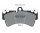 Textar Bremsbelagsatz für Audi Q7 4LB Porsche Cayenne 9PA VW Touareg I II