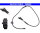 ABS Sensor Raddrehzahlsensor hinten für VW SEAT ATE 843mm 24.0741-1108.3