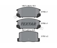 TEXTAR Bremsbelagsatz Bremsbeläge für...