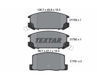 TEXTAR Bremsbelagsatz Bremsbeläge für...