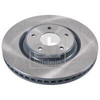 1x FEBI front brake disc, 319 mm diameter, fits NISSAN