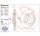 1x Brembo Bremsscheibe  Vorderachse Ø 345mm für Mercedes Benz 09.A731.21