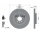 2x TEXTAR PRO 92278403 Brake Disc, 350 mm, for Land Rover Range Rover