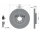 2x TEXTAR PRO 92278403 Brake Disc, 350 mm, for Land Rover Range Rover