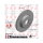 2x ZIMMERMANN Rear Brake Disc Ø 345mm for BMW 150.3411.20