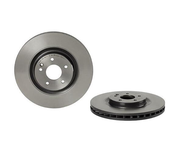 1x BREMBO Bremsscheibe PRIME LINE Vorderachse Ø 334mm für MERCEDES