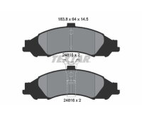 TEXTAR Bremsbelagsatz Bremsbeläge VORDERCHSE...