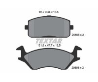 TEXTAR Bremsbelagsatz Bremsbeläge VORDERACHSE...
