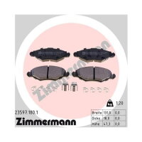 ZIMMERMANN Bremsbeläge VORDERACHSE für CITROEN XSARA 306 PEUGEOT 206