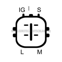 Lichtmaschine Generaotr für Toyota EUROTEC 12060926