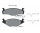 TEXTAR Bremsbelagsatz für VW Jetta Scirocco Passat Golf Seat Toledo Ibiza vorne