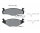 TEXTAR Bremsbelagsatz für VW Jetta Scirocco Passat Golf Seat Toledo Ibiza vorne