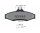 Bremsbelagsatz Hinten Chevrolet Daewoo SsangYong TEXTAR Bremse 2323701