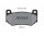 Bremsbelagsatz Bremsbeläge vorne für MG MGF MG TF Caterham Seven Textar