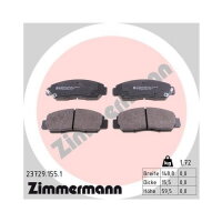 ZIMMERMANN Bremsbeläge VORDERACHSE für HONDA...