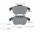 Bremsbelagsatz Bremsbeläge vorne für Citroën C5 Peugeot 407 508 Textar
