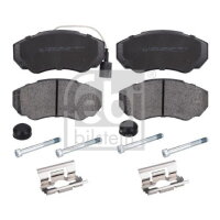 FEBI Bremsbelagsatz für Citroen Jumper Peugeot Boxer Fiat Ducato Bremse vorne